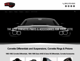 corvettepartsonline.net screenshot