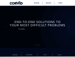 corvidtec.com screenshot