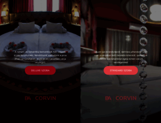 corvin-hotel.hu screenshot