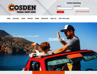 cosden.org screenshot