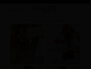 cosette.com.au screenshot