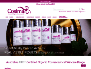 cosimaskin.com screenshot
