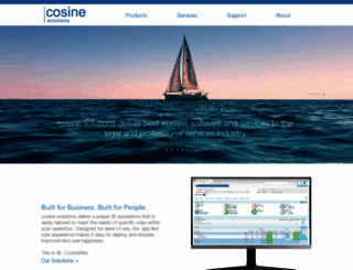 cosine.co.nz screenshot