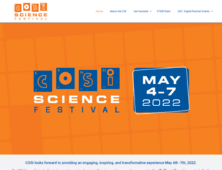 cosiscifest.org screenshot