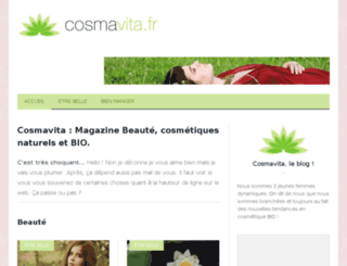 cosmavita.fr screenshot