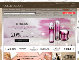 cosme-de.com.br screenshot