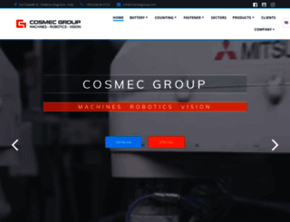 cosmecgroup.com screenshot