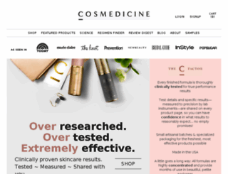 cosmedicine.com screenshot