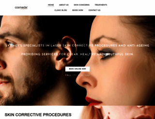 cosmedixclinic.com.au screenshot