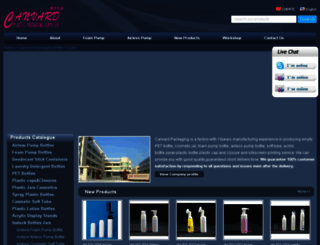 cosmetic-bottles.com screenshot