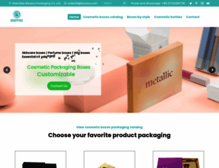 cosmetic-boxes.com screenshot