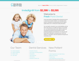 cosmetic-dentist-cambridge.com screenshot