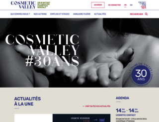 cosmetic-valley.com screenshot