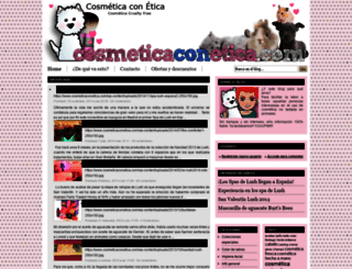 cosmeticaconetica.com screenshot