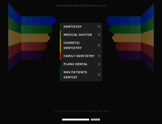 cosmeticdentistplano.com screenshot