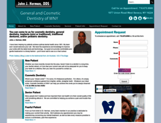 cosmeticdentistryofwny.com screenshot
