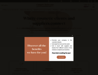 cosmeticindex.com screenshot
