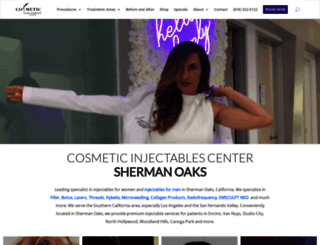 cosmeticinjectables.com screenshot