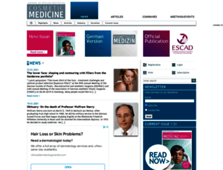 cosmeticmedicine-online.com screenshot