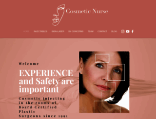 cosmeticnursespecialists.com.au screenshot