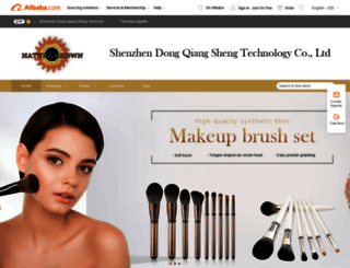 cosmeticpuffs.en.alibaba.com screenshot