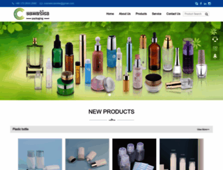 cosmetics-bottle.com screenshot