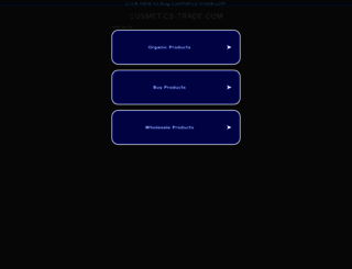 cosmetics-trade.com screenshot
