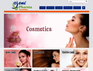 cosmetics.yenipharma.com.tr screenshot