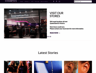 cosmeticsplus.com.au screenshot