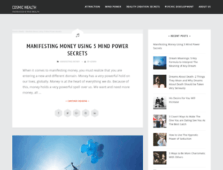 cosmic-wealth.com screenshot