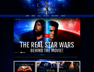 cosmicconflict.com screenshot