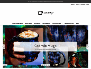 cosmicmugs.com screenshot
