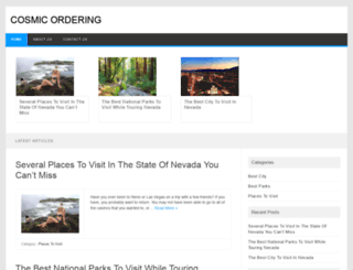 cosmicordering.net screenshot