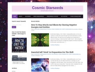 cosmicstarseeds.com screenshot