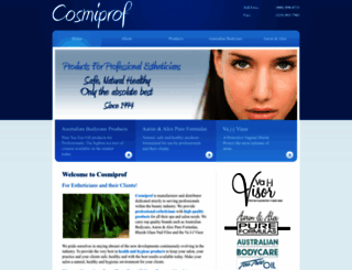 cosmiprof.com screenshot