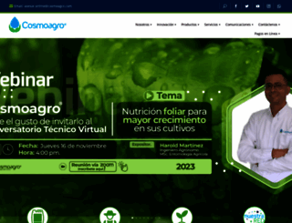 cosmoagro.com screenshot
