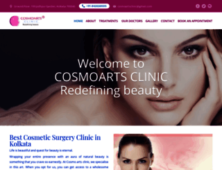 cosmoartsclinic.com screenshot