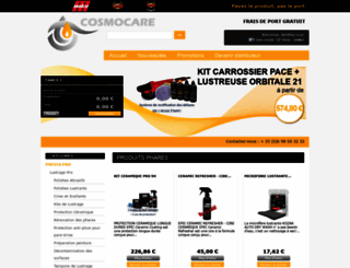 cosmocare.fr screenshot