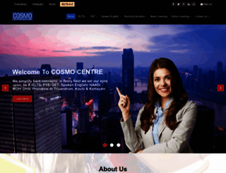 cosmocentre.in screenshot