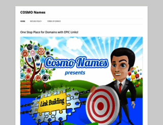 cosmonames.com screenshot
