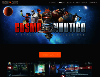 cosmonautica.com screenshot