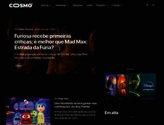 cosmonerd.com.br screenshot