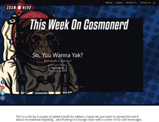 cosmonerd.com screenshot