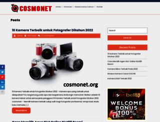 cosmonet.org screenshot