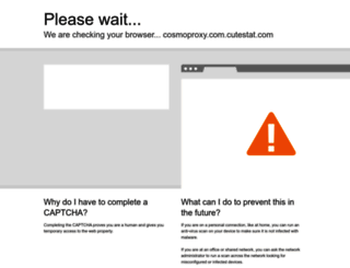 cosmoproxy.com.cutestat.com screenshot