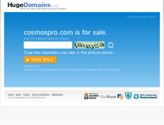 cosmospro.com screenshot