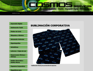 cosmosservices.cl screenshot