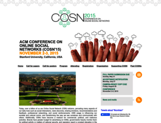 cosn.acm.org screenshot