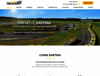 cosne-karting.com screenshot