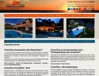 costa-rica-immo.com screenshot